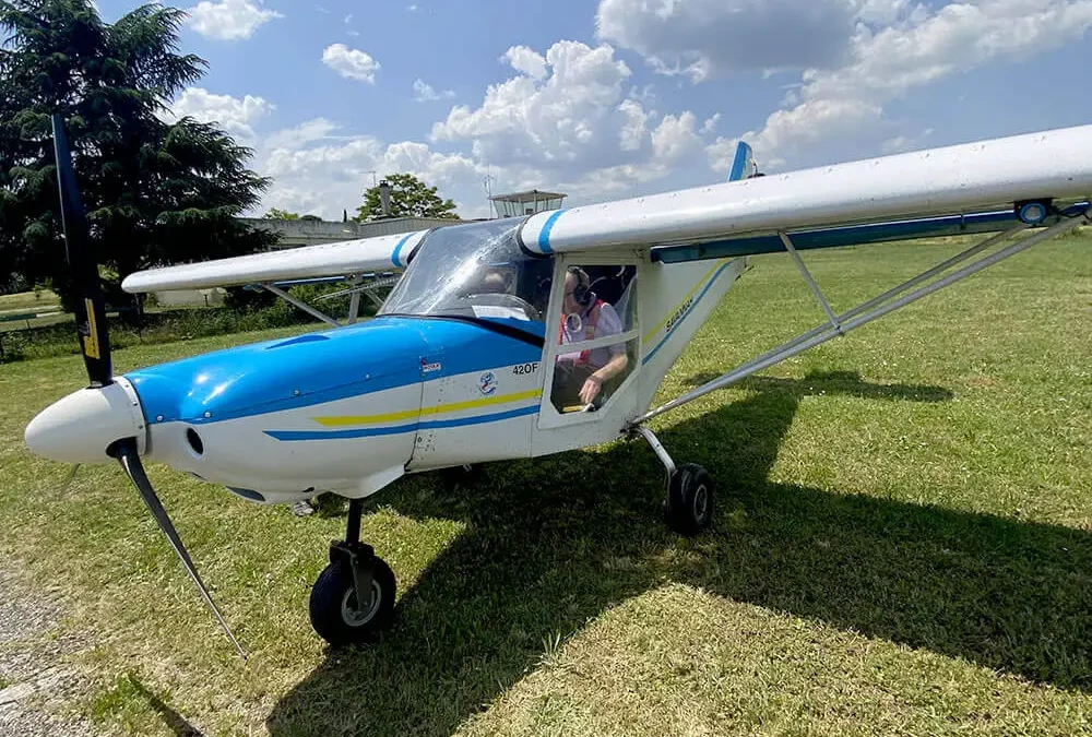 Baptême de l&rsquo;air pour un petit nouveau