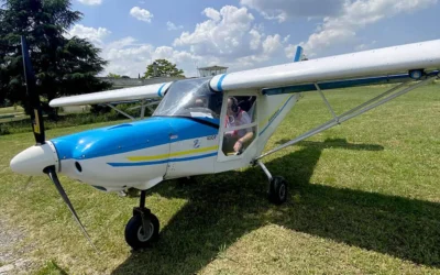 Baptême de l&rsquo;air pour un petit nouveau