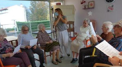 Musicothérapie dans notre EHPAD A. Pinay Les Charmilles