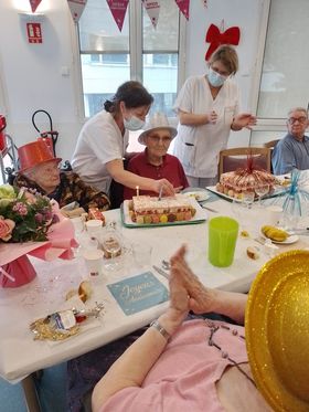 Une centenaire fêtée à l&rsquo;ehpad Antoine Pinay