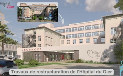 Hôpital du Gier : un vaste chantier pour moderniser les urgences, les consultations et l’accueil